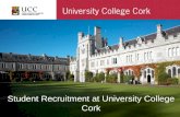 Student Recruitment at University College Cork