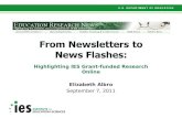 From Newsletters to  News Flashes: