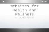 Websites for Health and Wellness