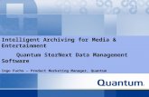 Intelligent Archiving for Media & Entertainment Quantum StorNext Data Management Software