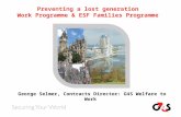 Preventing a lost generation Work Programme & ESF Families Programme