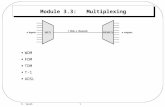 Module 3.3:   Multiplexing