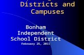 Spotlight on Districts and Campuses