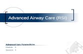 Advanced Airway Care (RSI)