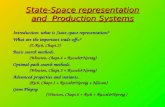 State-Space representation and  Production Systems