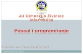 JU Gimnazija Živinice Informatika
