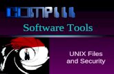 UNIX Files and Security