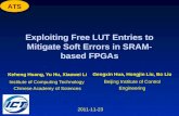 Exploiting Free LUT Entries to Mitigate Soft Errors in SRAM-based FPGAs