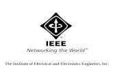 The Institute of Electrical and Electronics Engineers, Inc .