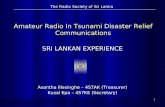 Amateur Radio In Tsunami Disaster Relief Communications