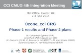 CCI CMUG  4th  Integration Meeting