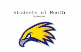 Students of Month September