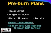 Pre-burn Plans