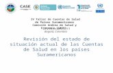 Revisión del estado de situación actual de las Cuentas de Salud en los países Suramericanos