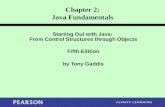 Starting Out with Java:  From Control Structures through Objects Fifth Edition by Tony Gaddis