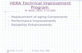 HERA Technical Improvement Program  M. Bieler, DESY, 5.11.2005