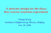 A detector design for the Daya Bay reactor neutrino experiment