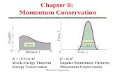 Chapter 8:  Momentum Conservation