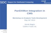 PanDAMon Integration in CMS