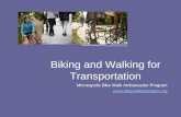 Biking and Walking for Transportation