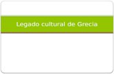 Legado cultural de Grecia