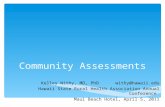 Community Assessments