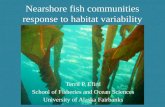 Nearshore fish communities response to habitat variability
