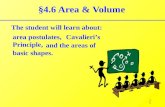 §4.6 Area & Volume