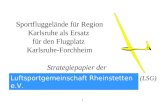 Sportfluggelände für Region Karlsruhe als Ersatz  für den Flugplatz  Karlsruhe-Forchheim