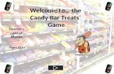 Welcome to… the Candy Bar Treats’  Game