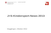 J+S-Kindersport-News 2013