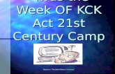 ‘Twas the Week OF KCK Act 21st Century Camp Based on “The Night Before Christmas”