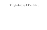 Plagiarism and Turnitin