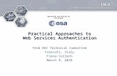 Practical Approaches to Web Services Authentication