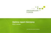 Optima report Germany