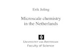 Erik Joling Microscale chemistry in the Netherlands