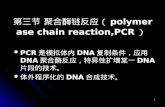 第三节 聚合酶链反应（ polymerase chain reaction,PCR ）
