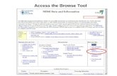 Access the Browse Tool
