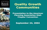 Quality Growth Communities