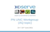 PN UNC Workgroup  (AQ topic)
