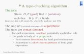 A type-checking algorithm
