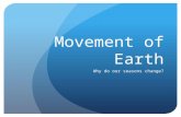 Movement of Earth