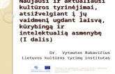 Dr.  Vytautas Rubavičius Lietuvos kultūros tyrimų institutas