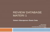 Review Database Materi  1