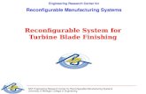 Reconfigurable System for Turbine Blade Finishing