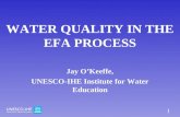 WATER QUALITY IN THE EFA PROCESS