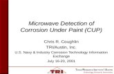 Microwave Detection of Corrosion Under Paint (CUP)