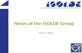 News of the ISOLDE Group