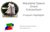 Maryland Space Grant Consortium