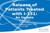 Release of Patients Treated with I-131: An Update